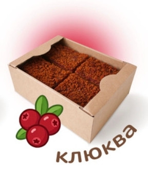 №1 Пряник 1кг с фруктовой начинкой Клюква в Орске